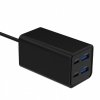 Gembird Ładowarka uniwersalna 65W GaN 2xUSB-A 2xUSB-C szybkie ładowanie czarna